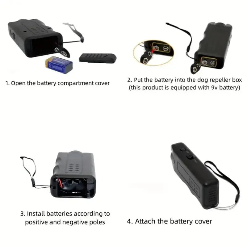 LUMIVIBE™ BarkGuard Pro - Ultrasonic Anti-Barking Device